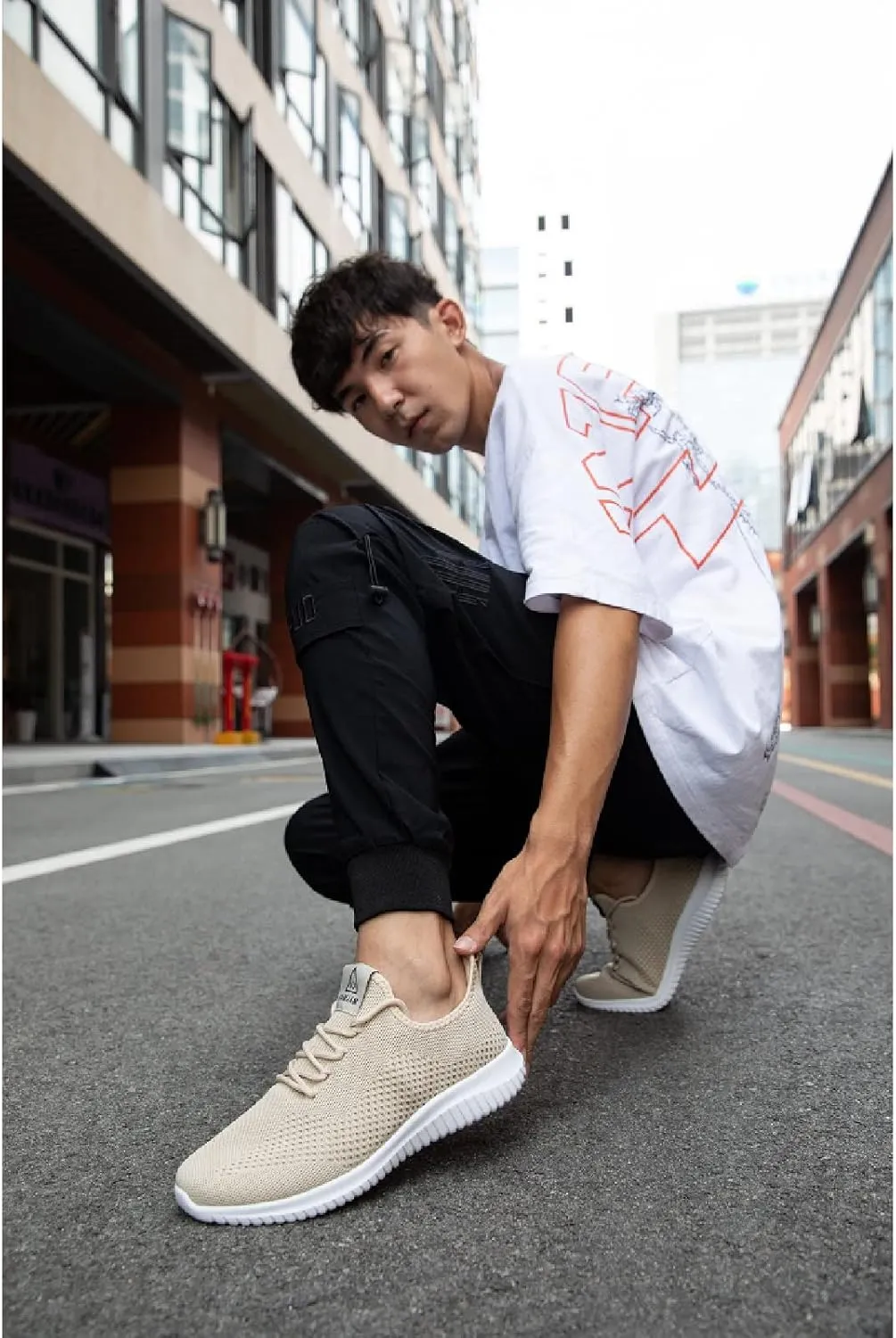 BXYJDJ Men's Running Shoes Walking Trainers Sneaker Athletic Gym Fitness Sport Shoes Lightweight Casual Working Jogging Outdoor Shoe