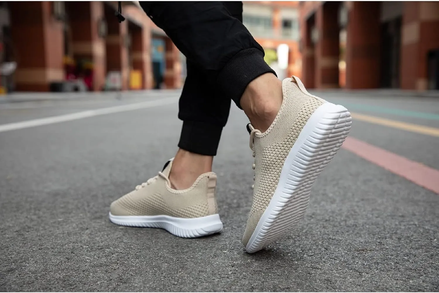 BXYJDJ Men's Running Shoes Walking Trainers Sneaker Athletic Gym Fitness Sport Shoes Lightweight Casual Working Jogging Outdoor Shoe