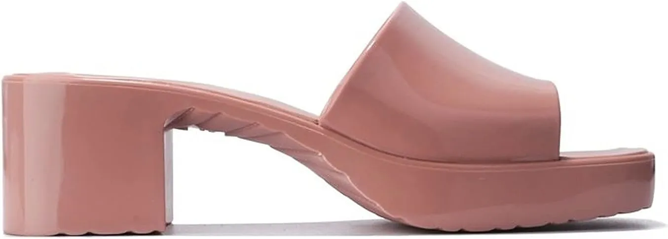 Cape Robbin Jelly Chunky Block Heel Sandals