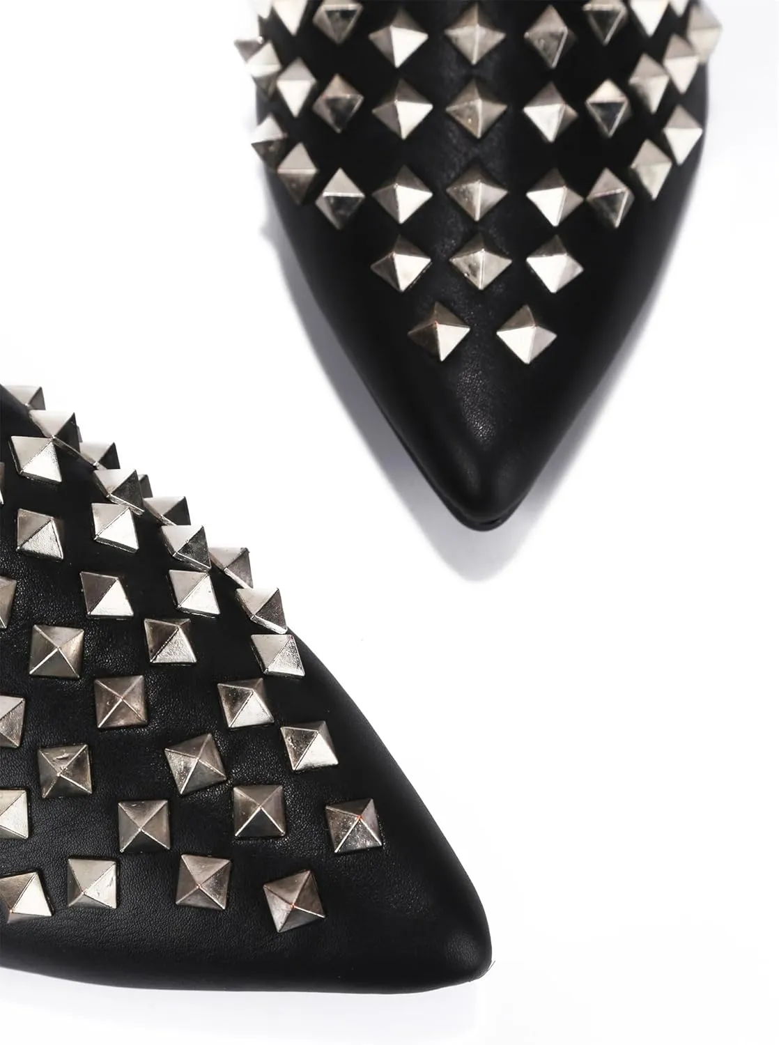 Cape Robbin Sierra Rhinestone Gem Pointy Toe Mule Flats (Sierra)