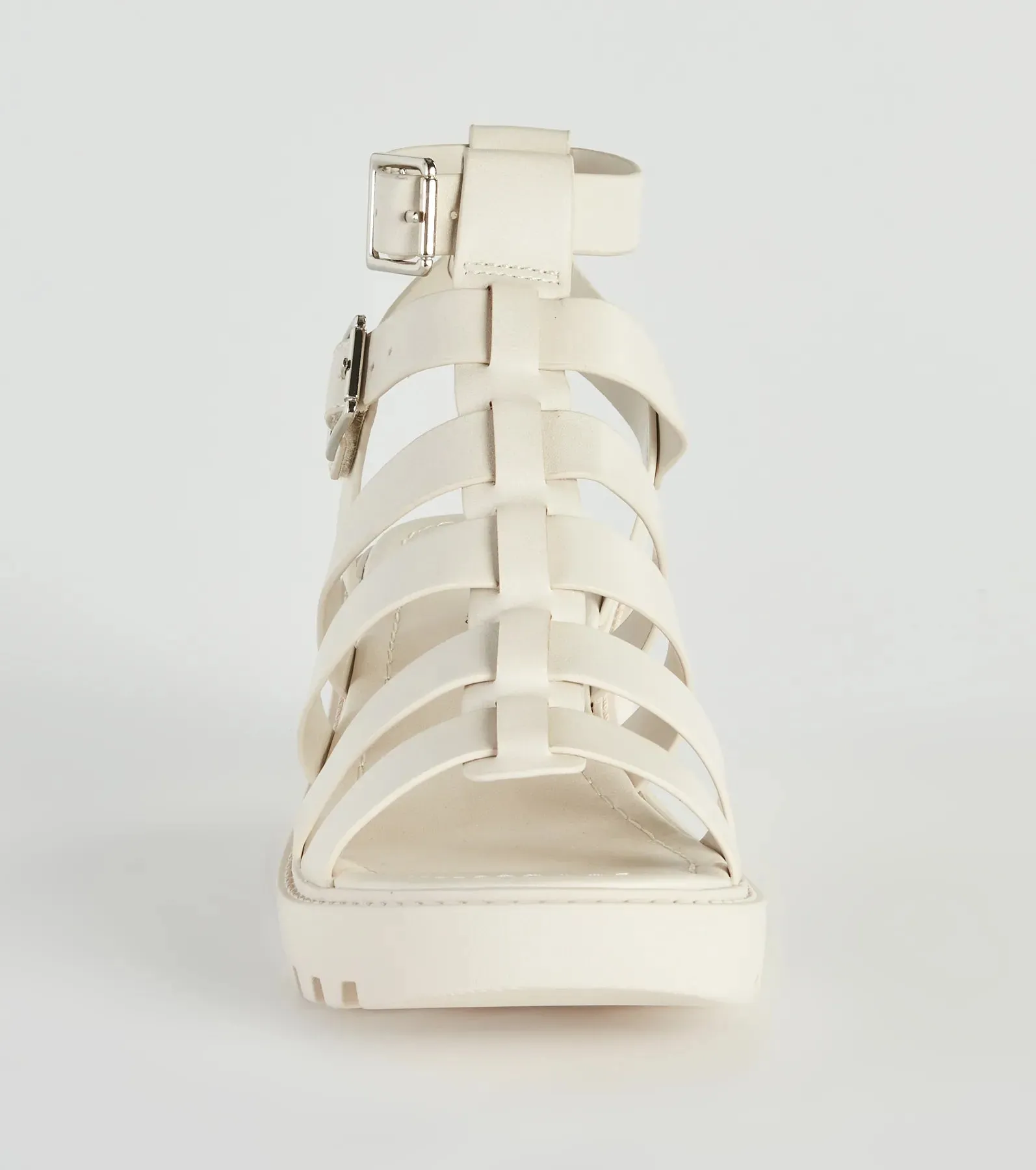 Catch Of The Day Caged Lug Sandals