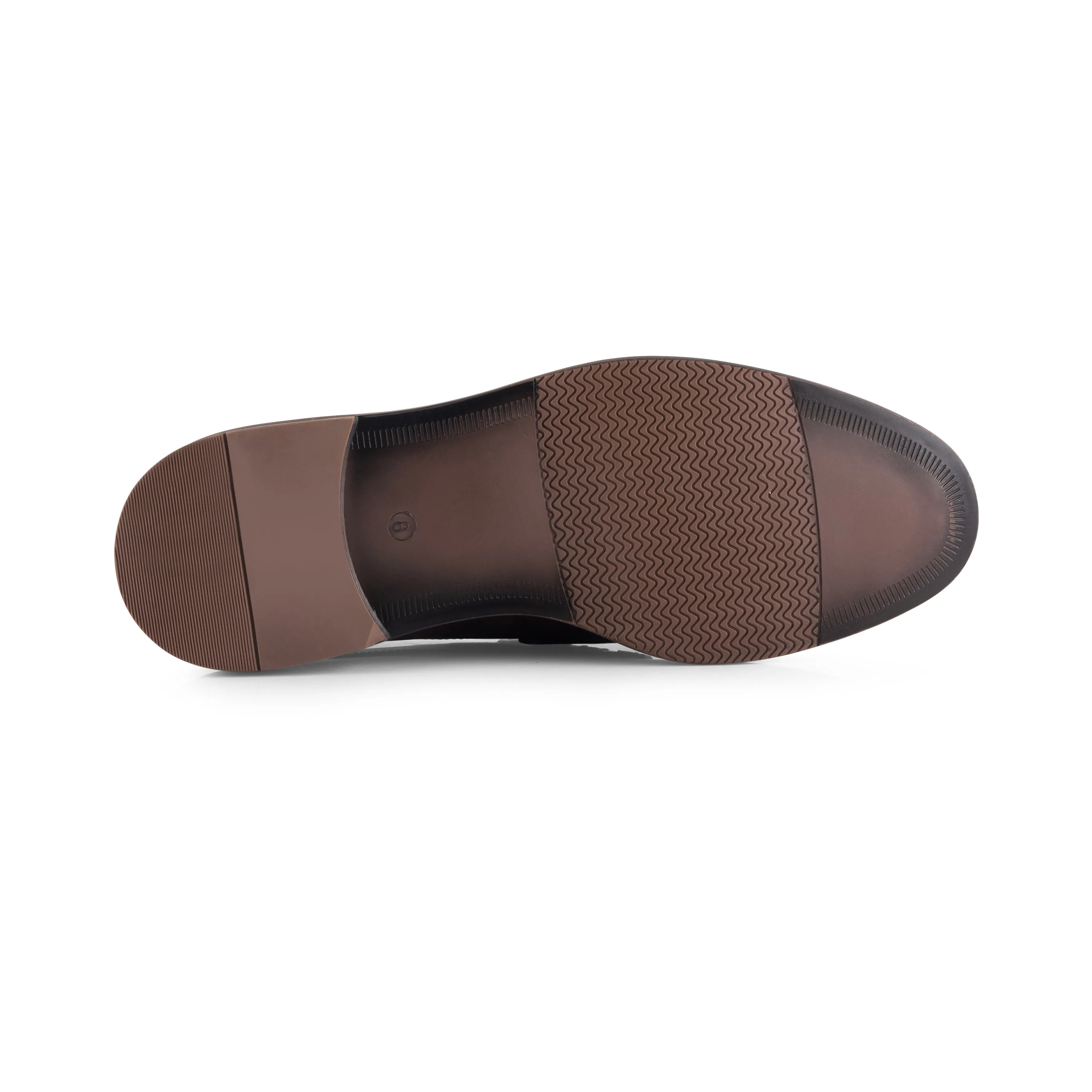 Charleston Leather Tassel Loafers - Brown