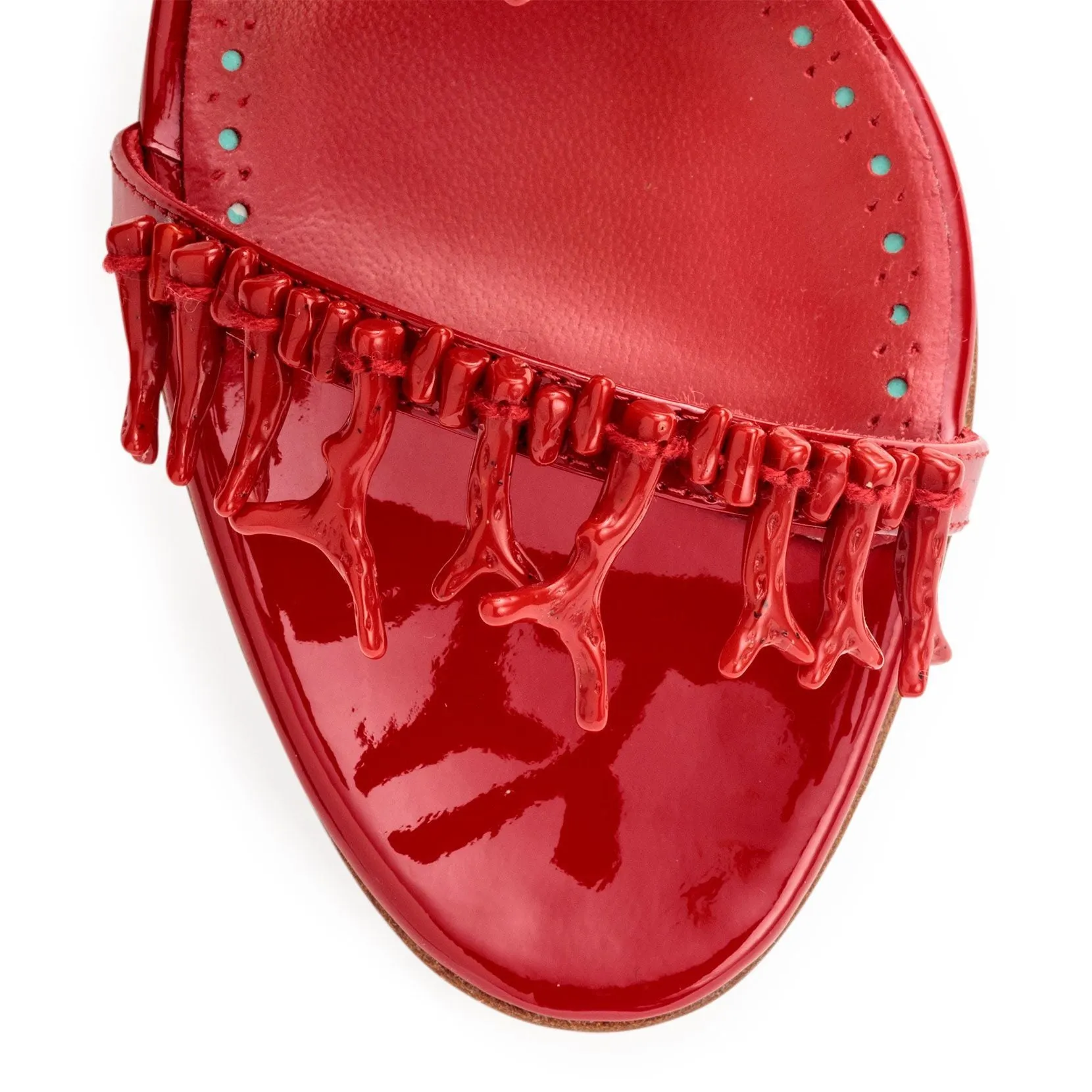 Cienzona 105 red patent sandals