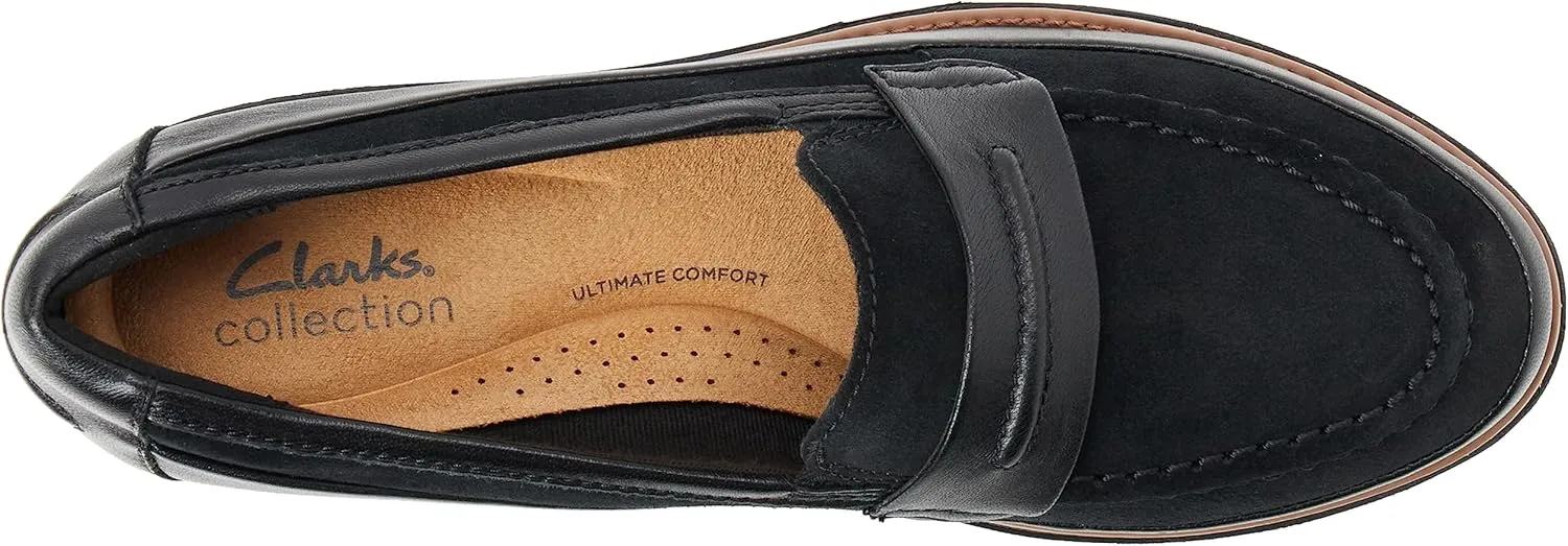 Clarks Women's Flat Penny Loafer
