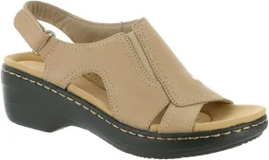 Clarks womens Jenette Ease Wedge Sandal, Pink, 10 US