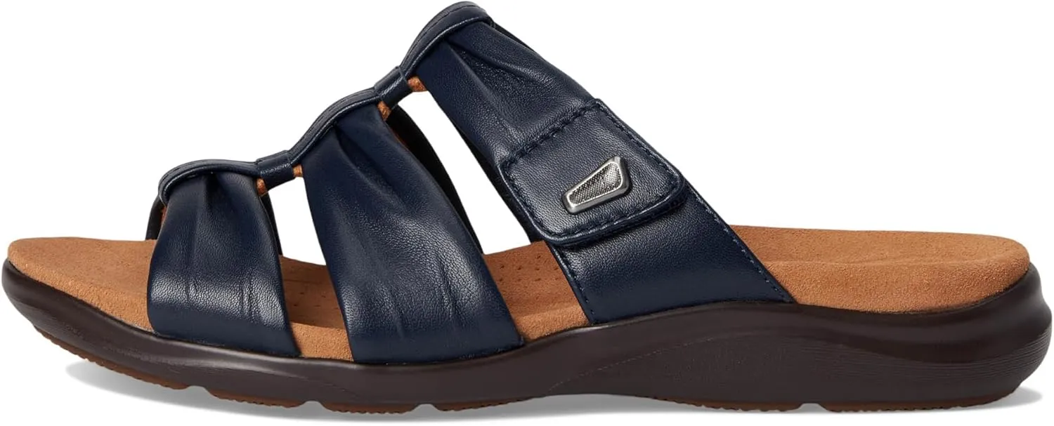 Clarks Women's Kitly Slide Flat Sandal