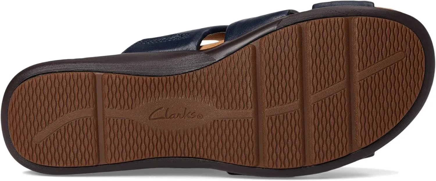 Clarks Women's Kitly Slide Flat Sandal
