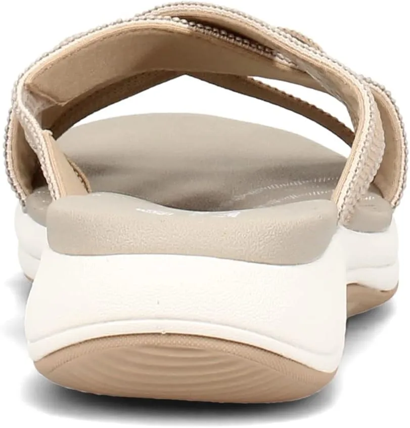 Clarks Women's Roseville Bay Flat Sandal
