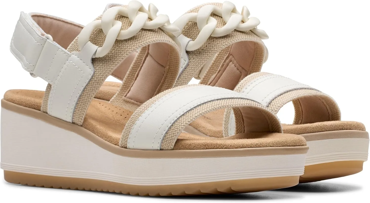 Clarks Women's Wrenly Eve Wedge Sandals