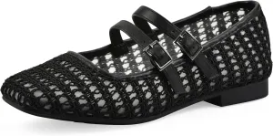 CLIFFS BY WHITE MOUNTAIN Women's Besnik Double Strap Flat