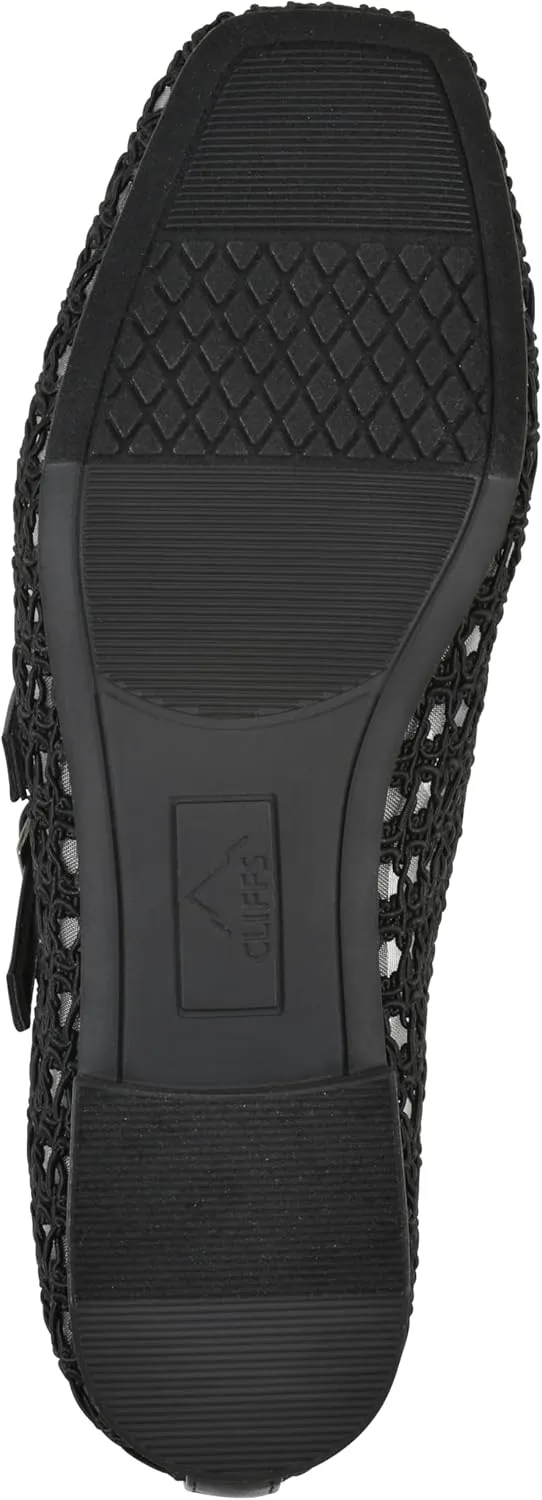 CLIFFS BY WHITE MOUNTAIN Women's Besnik Double Strap Flat