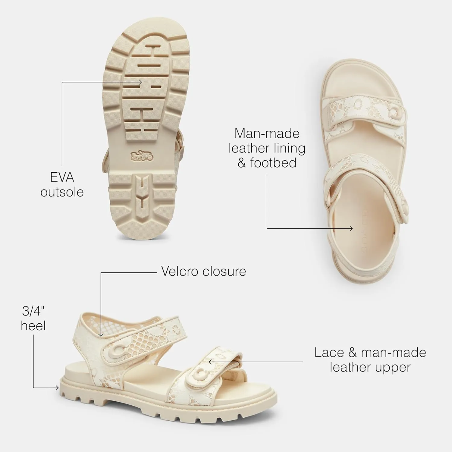 Coach Women's Brynn Sandal Platform