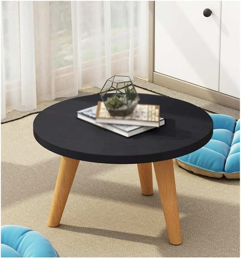 Coffee Table Coffee Table Home Coffee Table Coffee Table Cocktail Table for Bedroom Living Room Balcony Round Shelf Storage Rack Game Table(C)