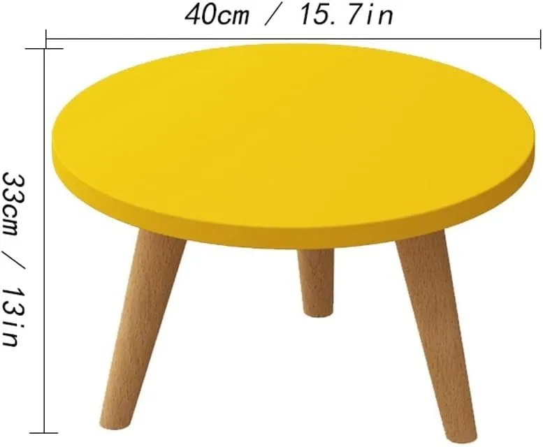 Coffee Table Coffee Table Home Coffee Table Coffee Table Cocktail Table for Bedroom Living Room Balcony Round Shelf Storage Rack Game Table(C)