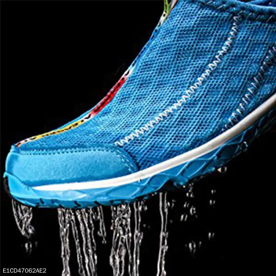 Color Block  Flat  Round Toe  Casual Travel Sneakers
