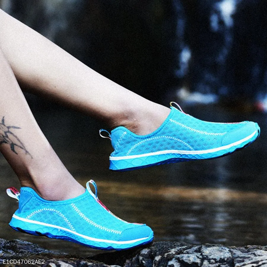 Color Block  Flat  Round Toe  Casual Travel Sneakers