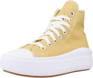 Converse Chuck Taylor High Top Women's Sneaker's, Yellow/White, Size 8.5