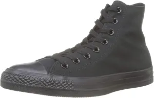 Converse Men's Flat, Black Mono, 8