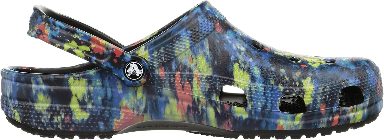 Crocs Women's Classic Solar Rainbow Clogs