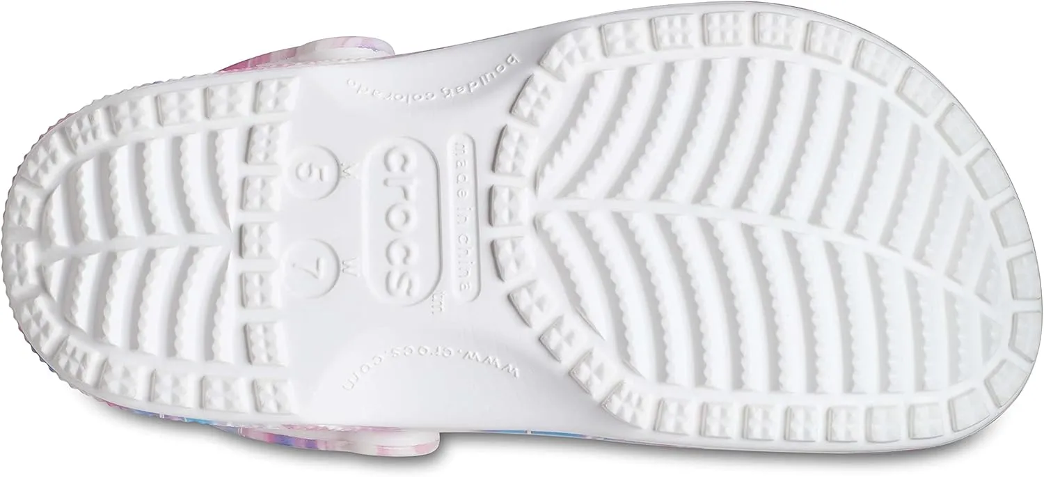 Crocs Women's Classic Tie-dye Graphic Clog