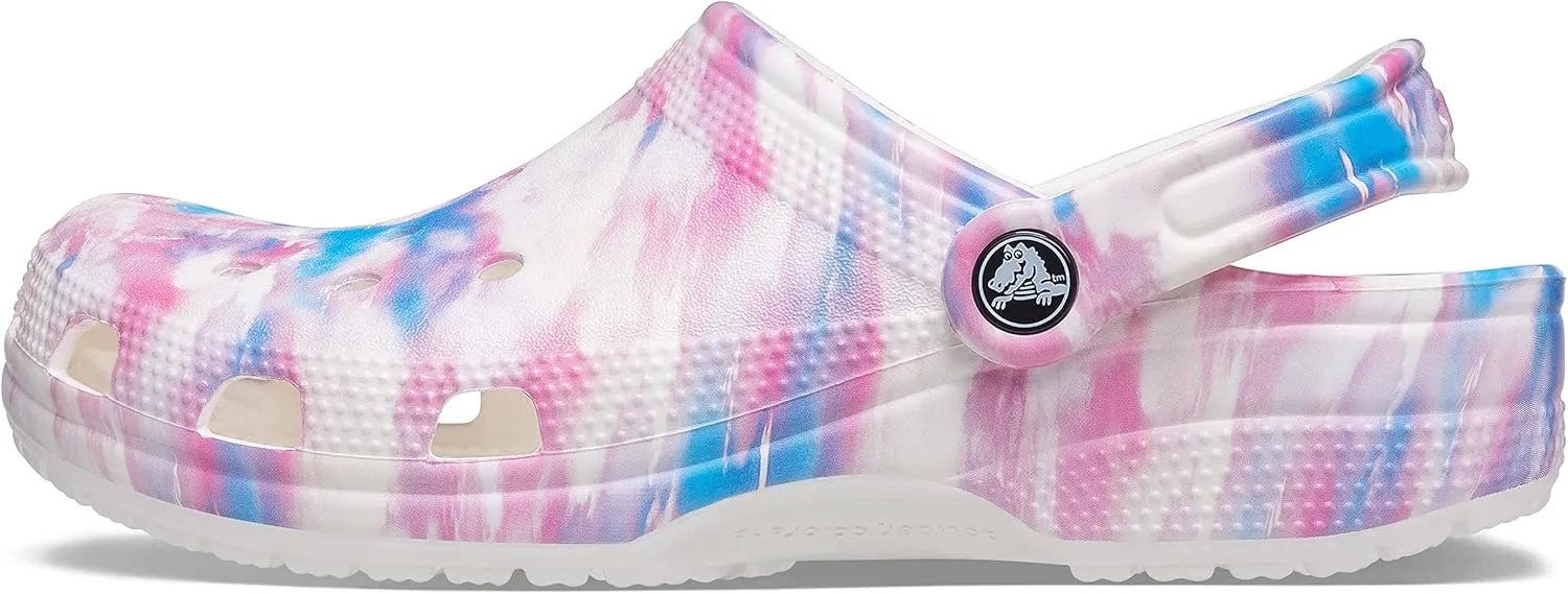 Crocs Women's Classic Tie-dye Graphic Clog