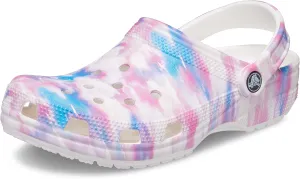 Crocs Women's Classic Tie-dye Graphic Clog