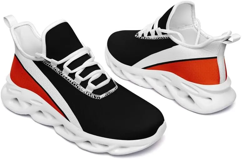 Custom Mens Baseball Shoes Personalized Lightweight Running Sneakers Lace-up Hiking Sport Shoes Casual Footwear