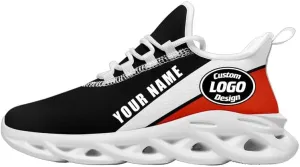 Custom Mens Baseball Shoes Personalized Lightweight Running Sneakers Lace-up Hiking Sport Shoes Casual Footwear