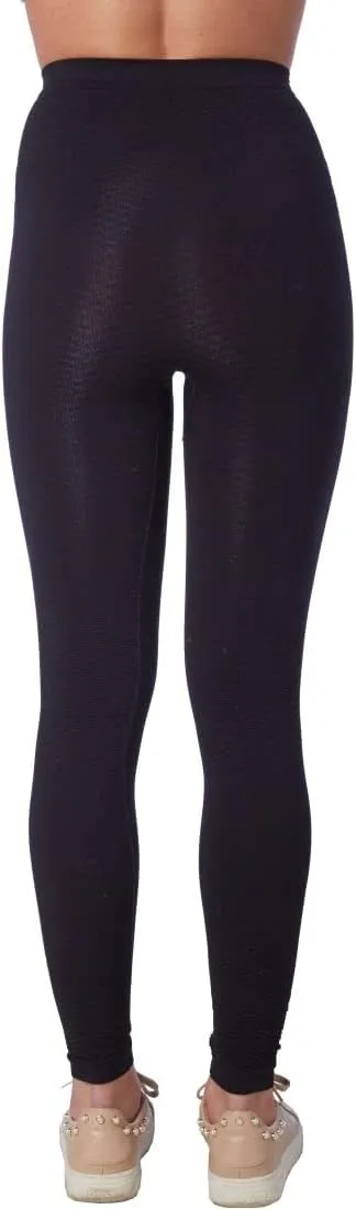 CzSalus Summer time Lipedema, Lymphedema Support Slimming Lighter Weight Medium Compression Flat Knit Leggings