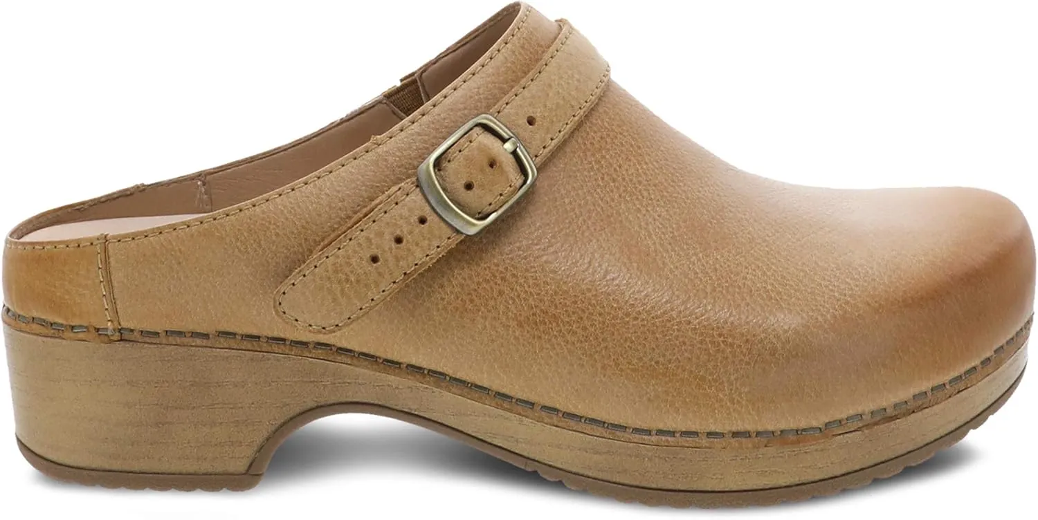 Dansko Berry Slip-On Mule Clogs for Women - Memory Foam and Arch Support for All -Day Comfort and Support