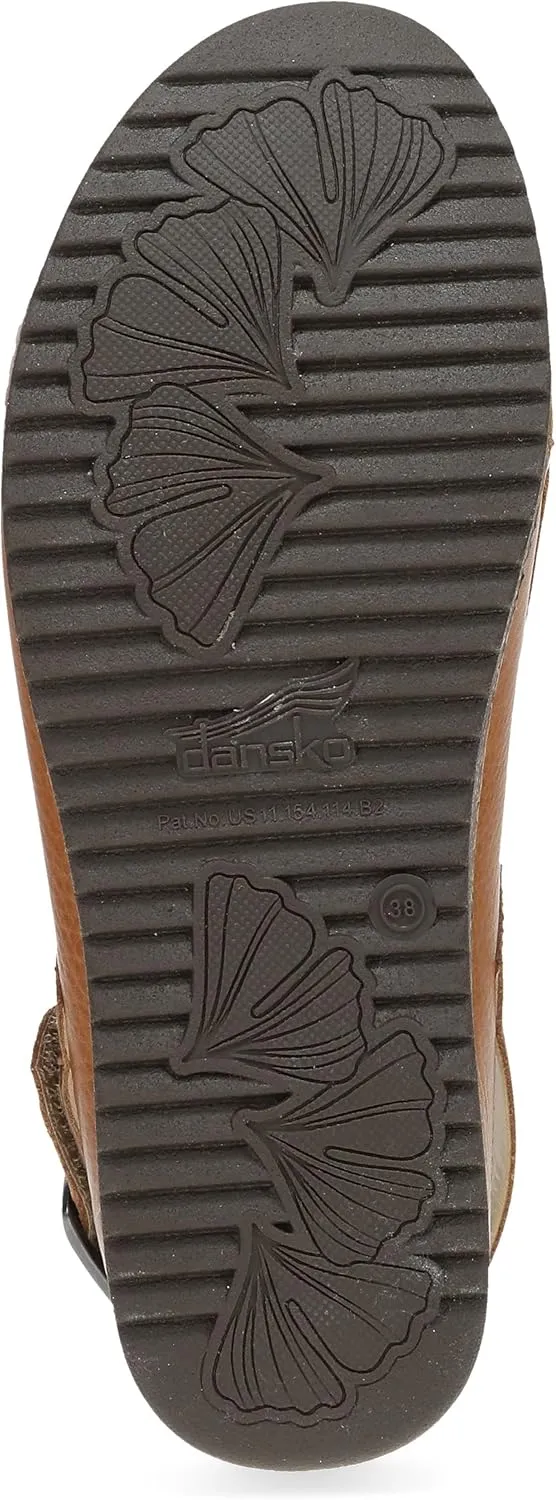 Dansko Women's Merrin Sling-Back Mule Clog-Dual Density Cork/EVA Midsole and Lightweight Rubber Outsole Provide a Comfortable Ride on Patented Stapled Construction