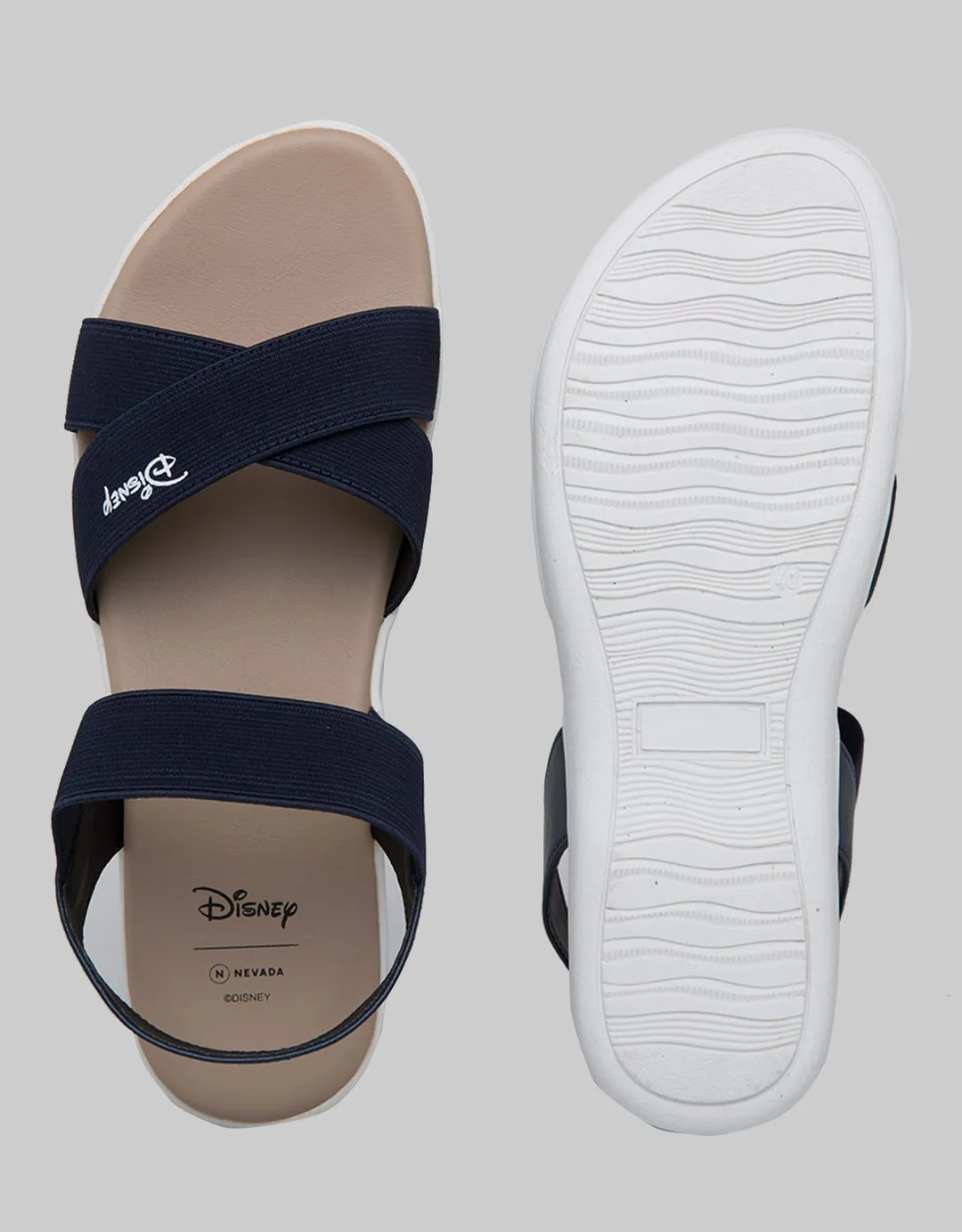 Disney Print Mickey Sandal Slingback Wanita