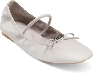 DKNY Women's Dale Ruched Ballet Flat Mule