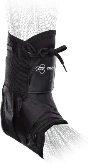 DonJoy Performance ANAFORM Lace-Up Figure-8 Straps Ankle Brace for Mild to Moderate Ankle Support for Football, Volleyball, Wrestling, Soccer, Lacrosse, Snowboarding, Basketball