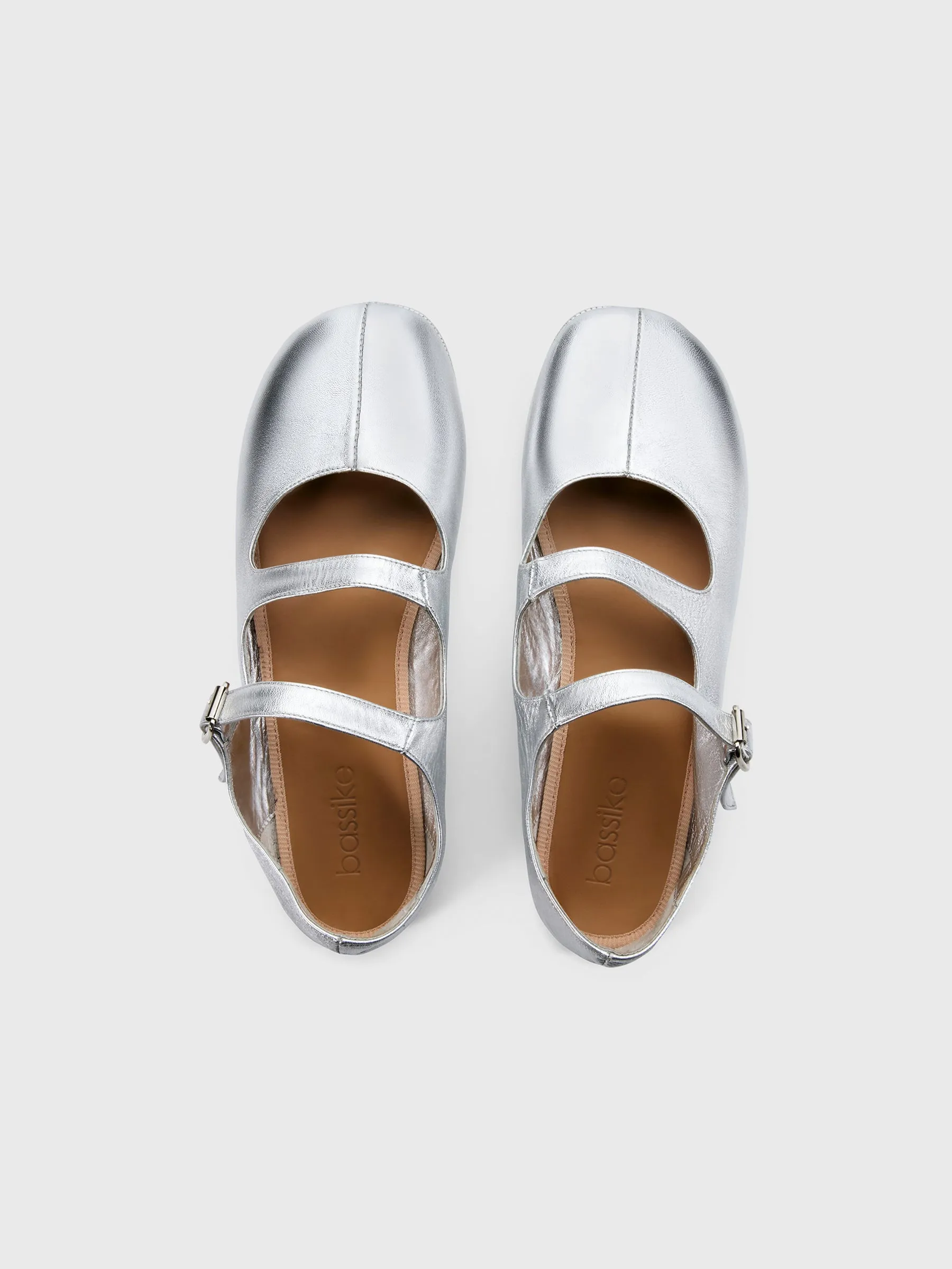 Double Strap Ballerina Flat