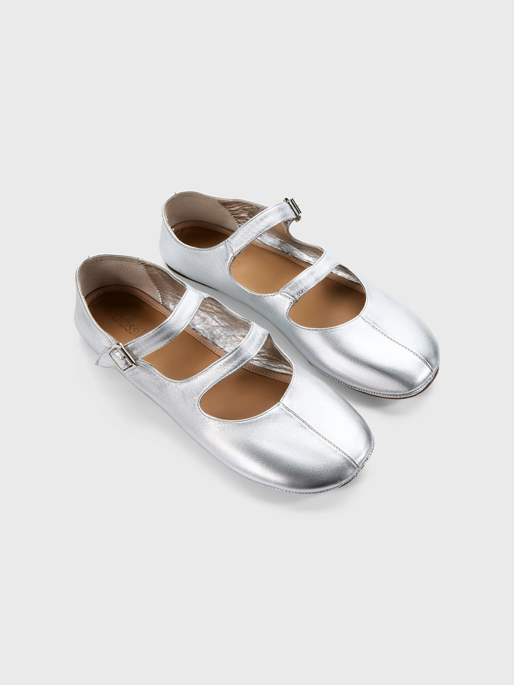Double Strap Ballerina Flat