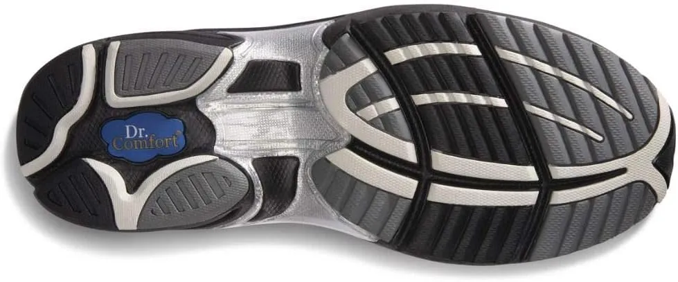 Dr. Comfort Performance Mens Athletic Shoes w/Gel Inserts-Therapeutic Walking Shoes for Mens-Dibetic Running Shoes