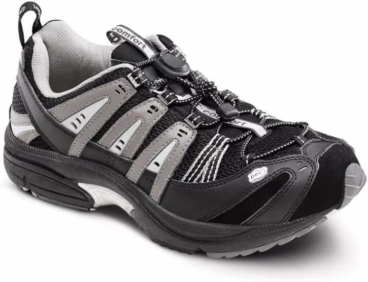 Dr. Comfort Performance Mens Athletic Shoes w/Gel Inserts-Therapeutic Walking Shoes for Mens-Dibetic Running Shoes