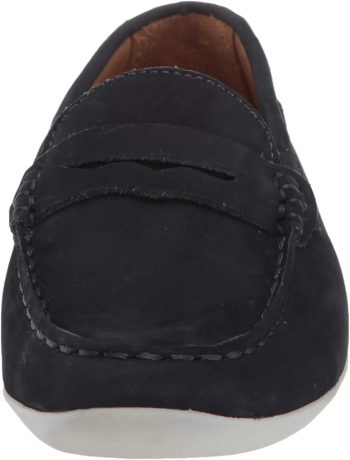 Driver Club USA Unisex-Child Kids Boys/Girls Leather Driving Loafer with Penny Detail