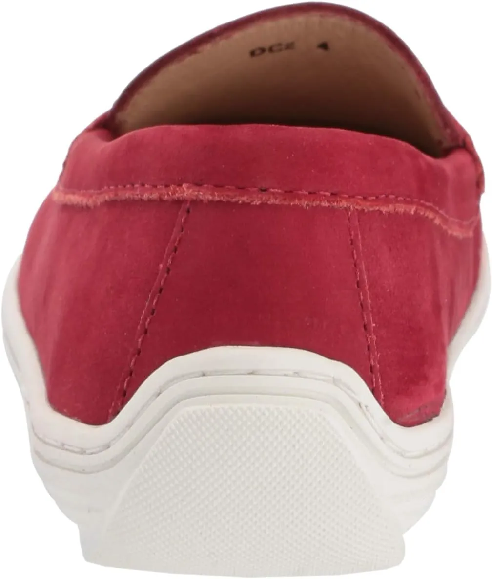 Driver Club USA Unisex-Child Leather Casual Comfort Slip on Moccasin Penny Loafer Driving Style