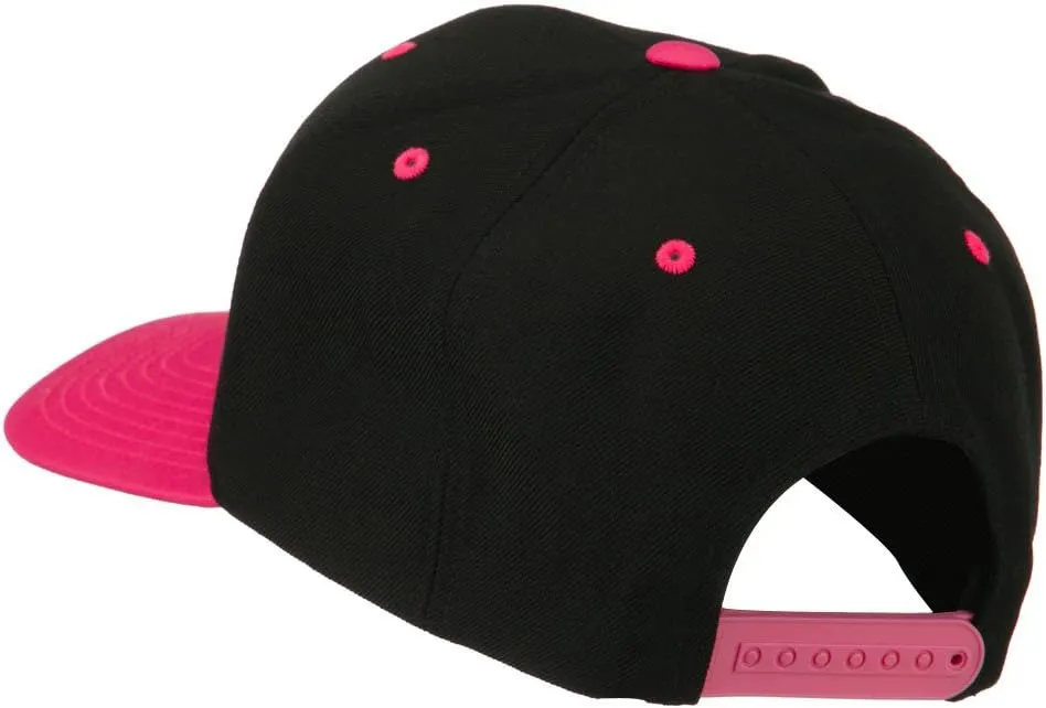 e4Hats.com LA Embroidered Snapback Cap