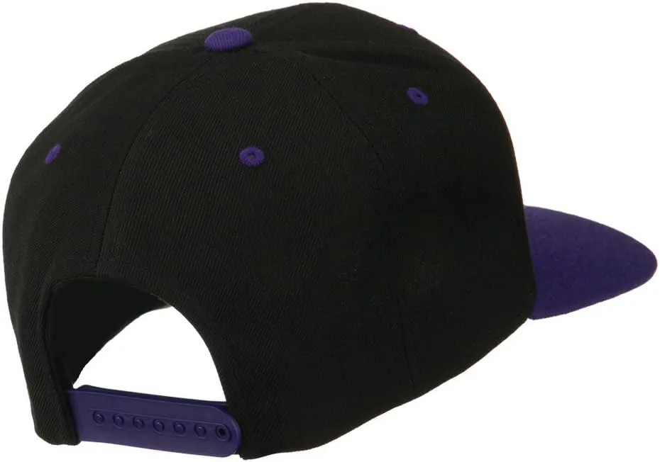 e4Hats.com LA Embroidered Snapback Cap