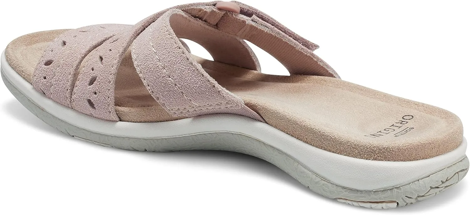 Earth Origins Women’s Shantel Sandal I Sustainable, Slip Resistant Everyday Sandal