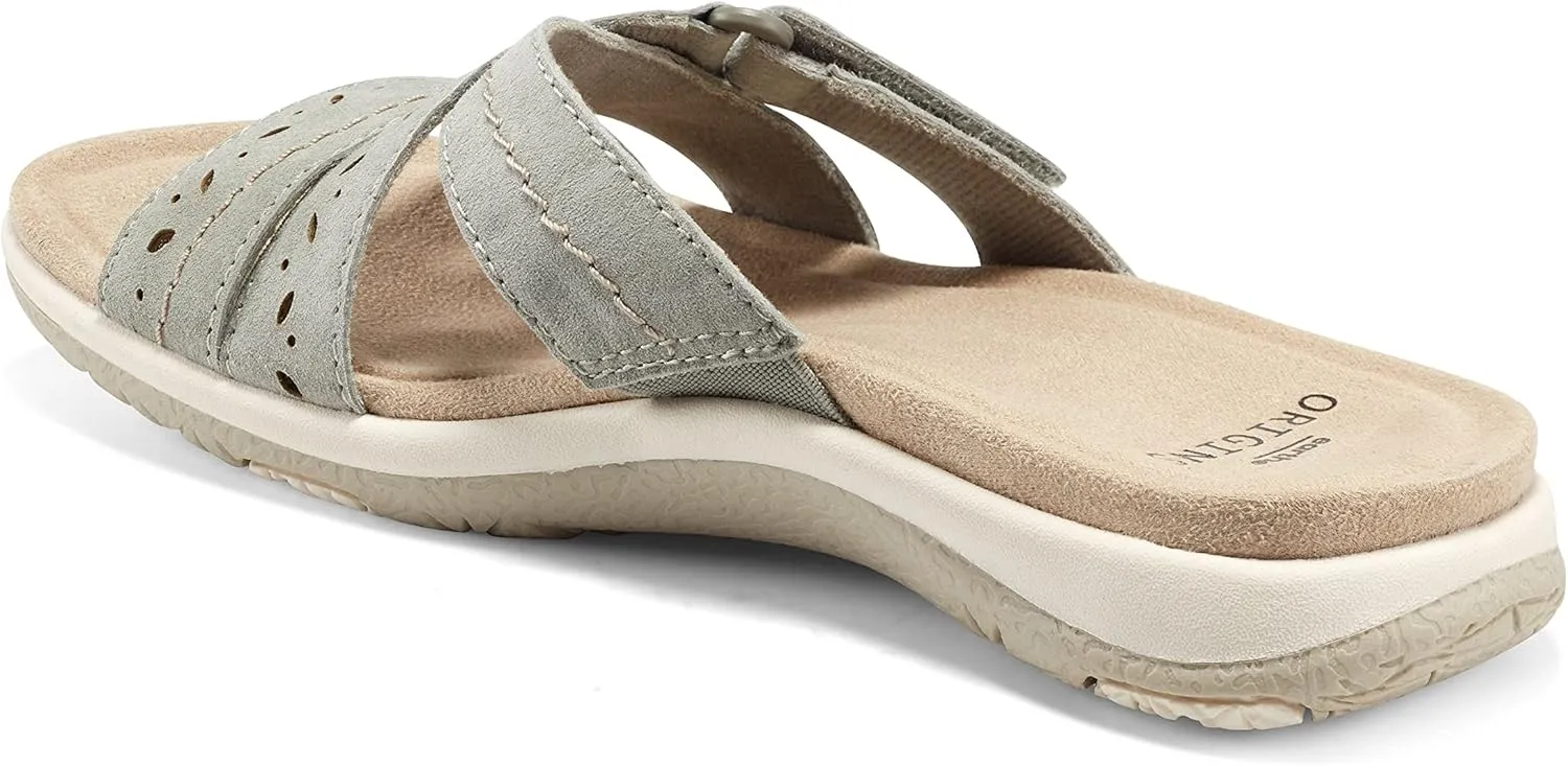 Earth Origins Women’s Shantel Sandal I Sustainable, Slip Resistant Everyday Sandal