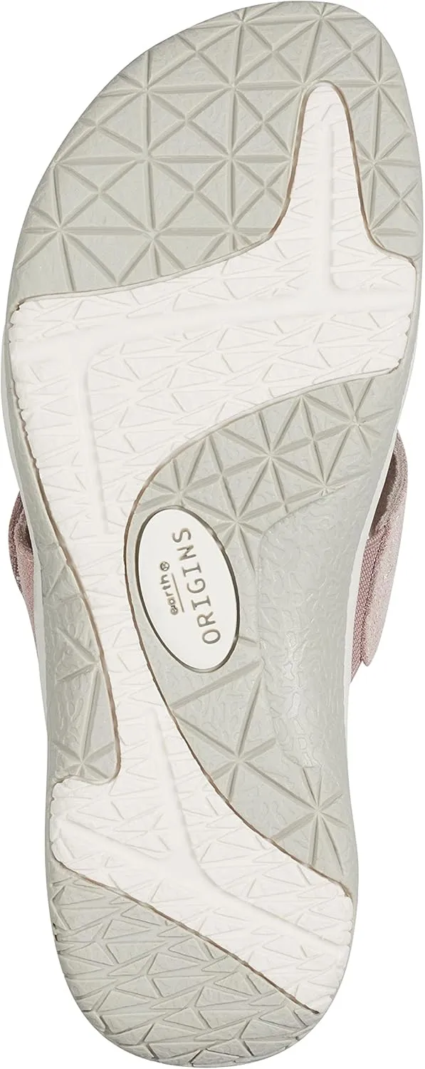 Earth Origins Women’s Shantel Sandal I Sustainable, Slip Resistant Everyday Sandal