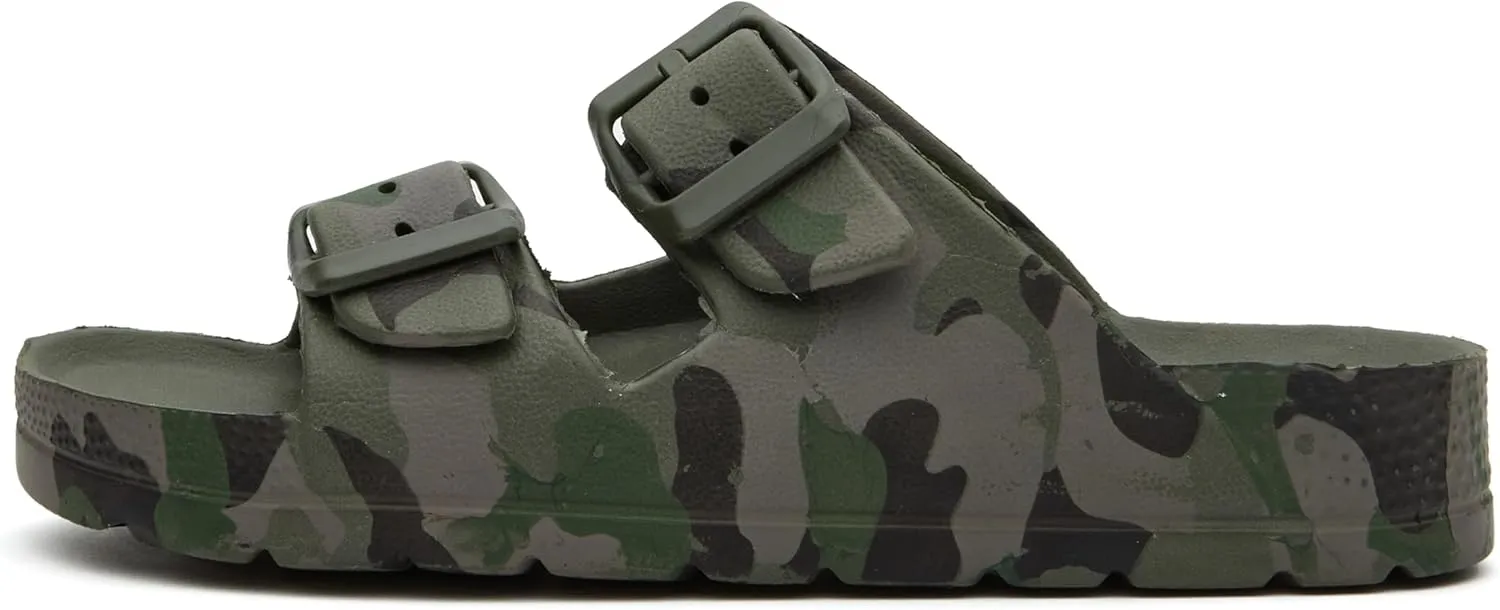 EasyStar Boys and Girls Adjustable Strap EVA Slipper Sandal