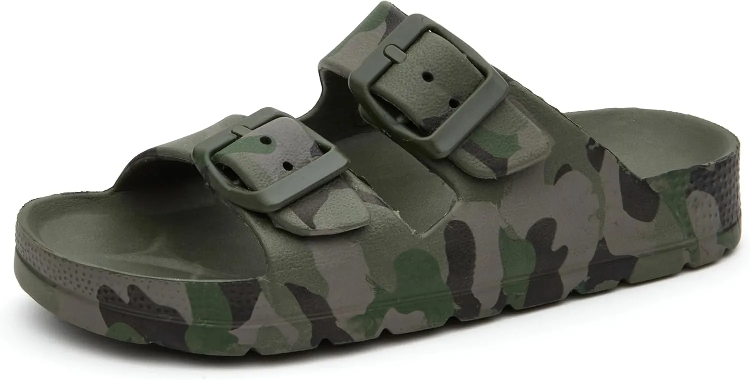 EasyStar Boys and Girls Adjustable Strap EVA Slipper Sandal