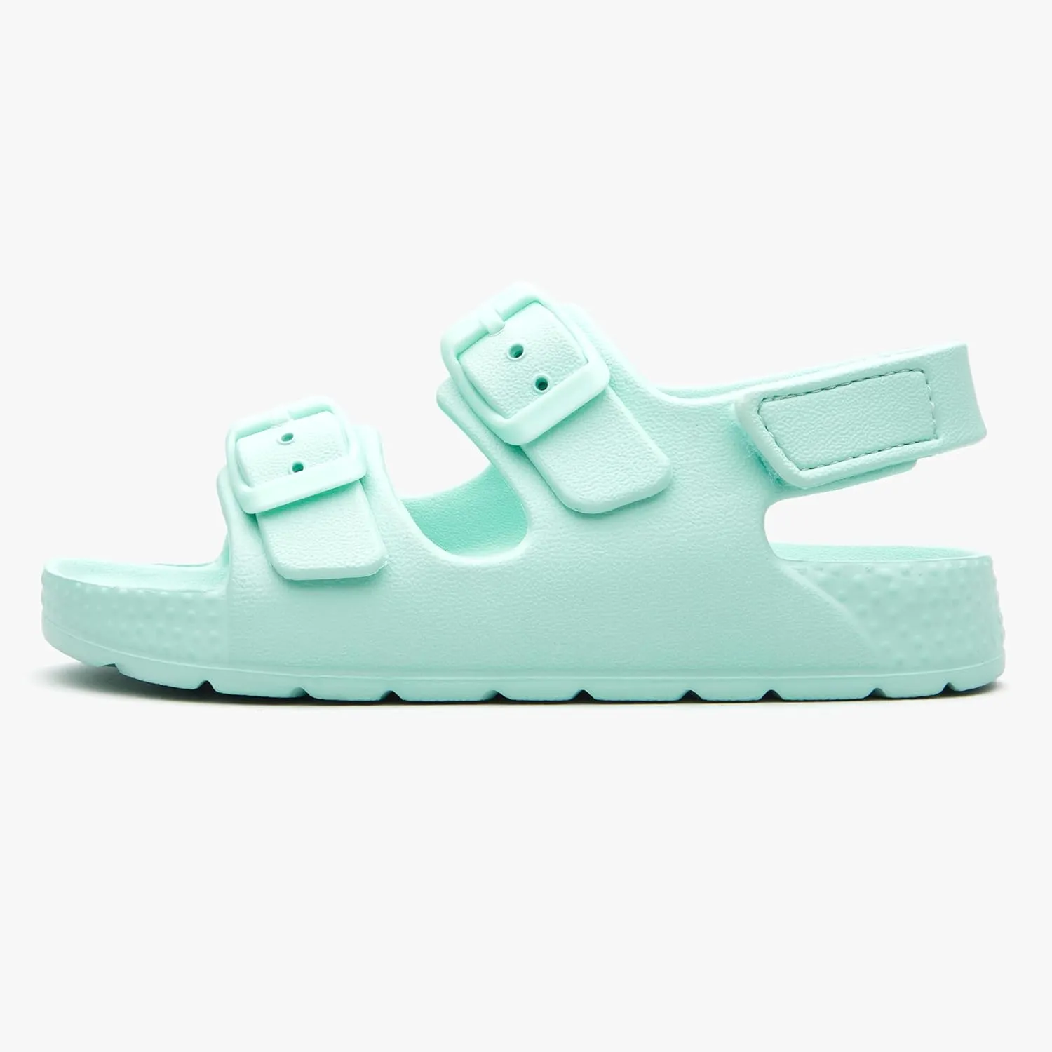 EasyStar Boys and Girls Lightweight Dual-Adjustable Sandal Buckles With Hook and Loop Heel Closure