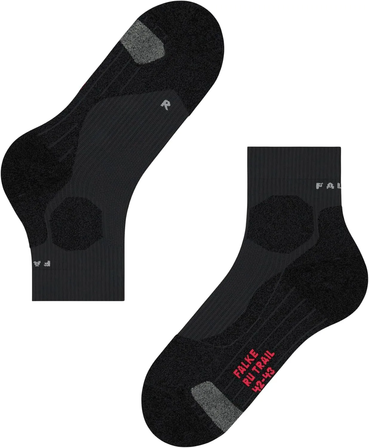 FALKE Men's RU Trail Grip Socks, 1 Pair