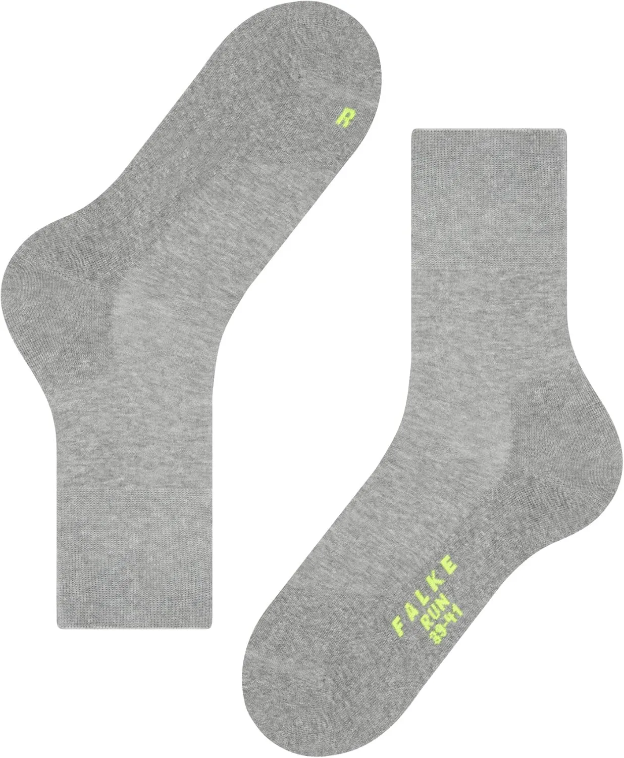 FALKE Unisex Run Cotton Socks, Blue (Navy Blue Melange 6490), 10.5-11.5